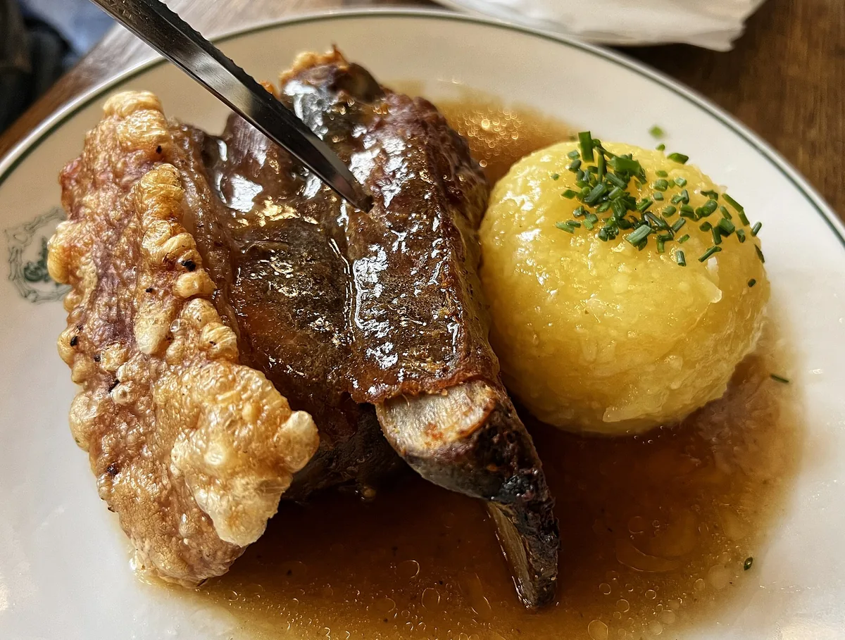 Franconian food, which is its own cuisine